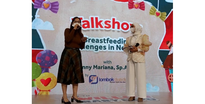 Belajar Balita Cukup ASI di dari Talkshow Willow Baby Expo 2021